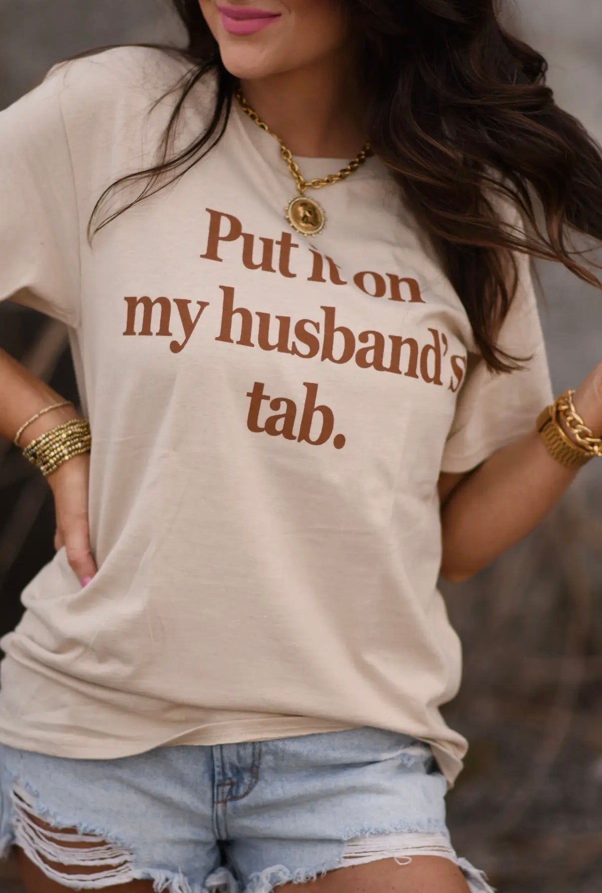 Put It On My Husband’s Tab Tee