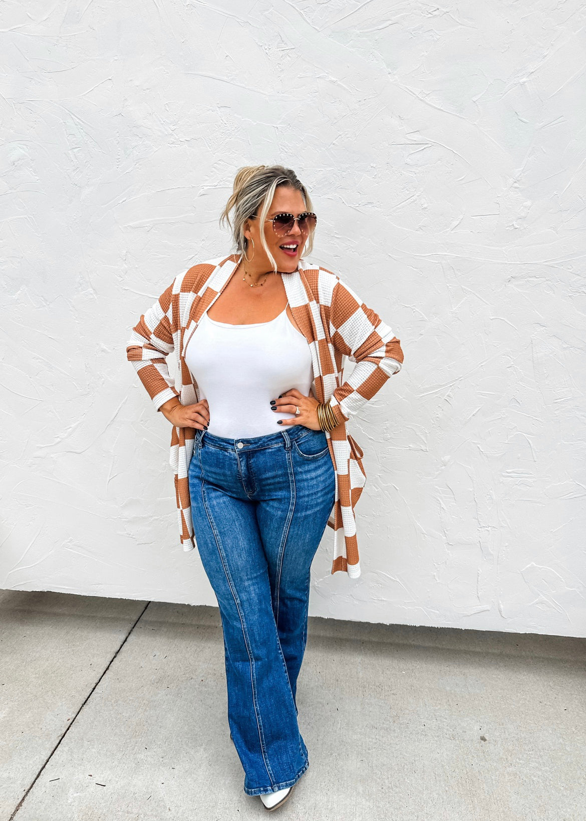 SIZE 5 TALL Stella Mid-Rise Flare Jeans