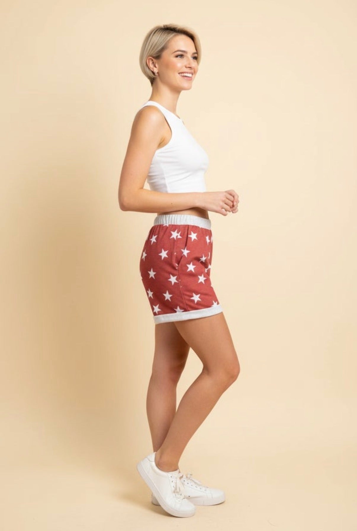Red All-Star Lounge Shorts