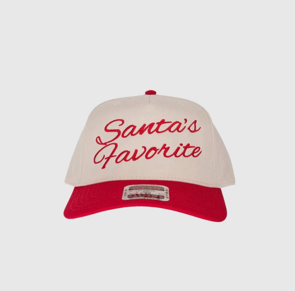 Santa’s Favorite Embroidered Trucker Hat