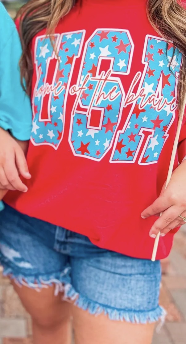 Home of the Brave Comfort Colors Tee