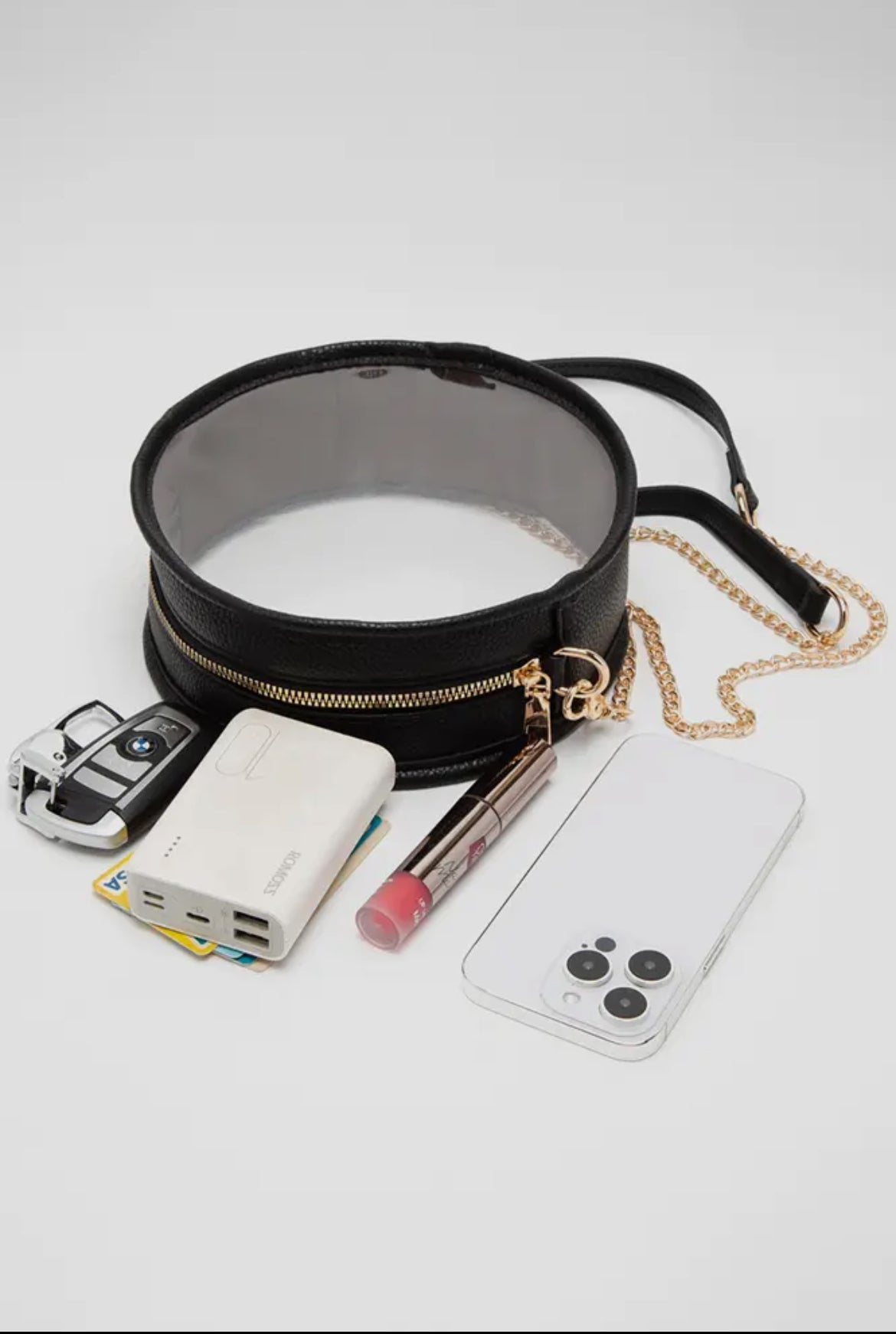 Round Clear Crossbody Bags