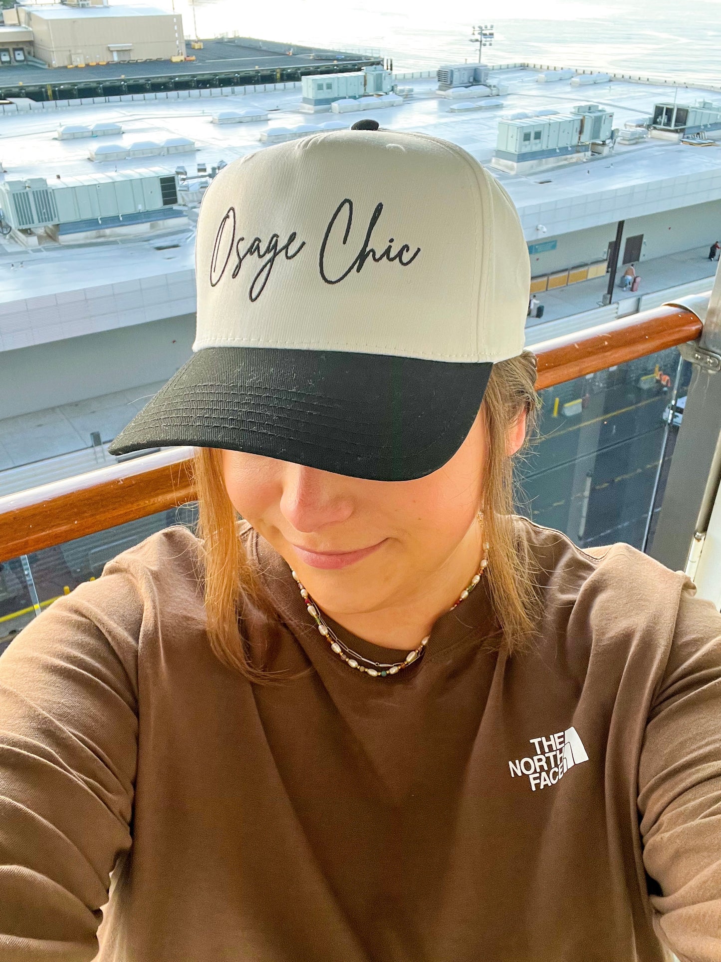 Osage Chic Signature Embroidered Trucker Hat