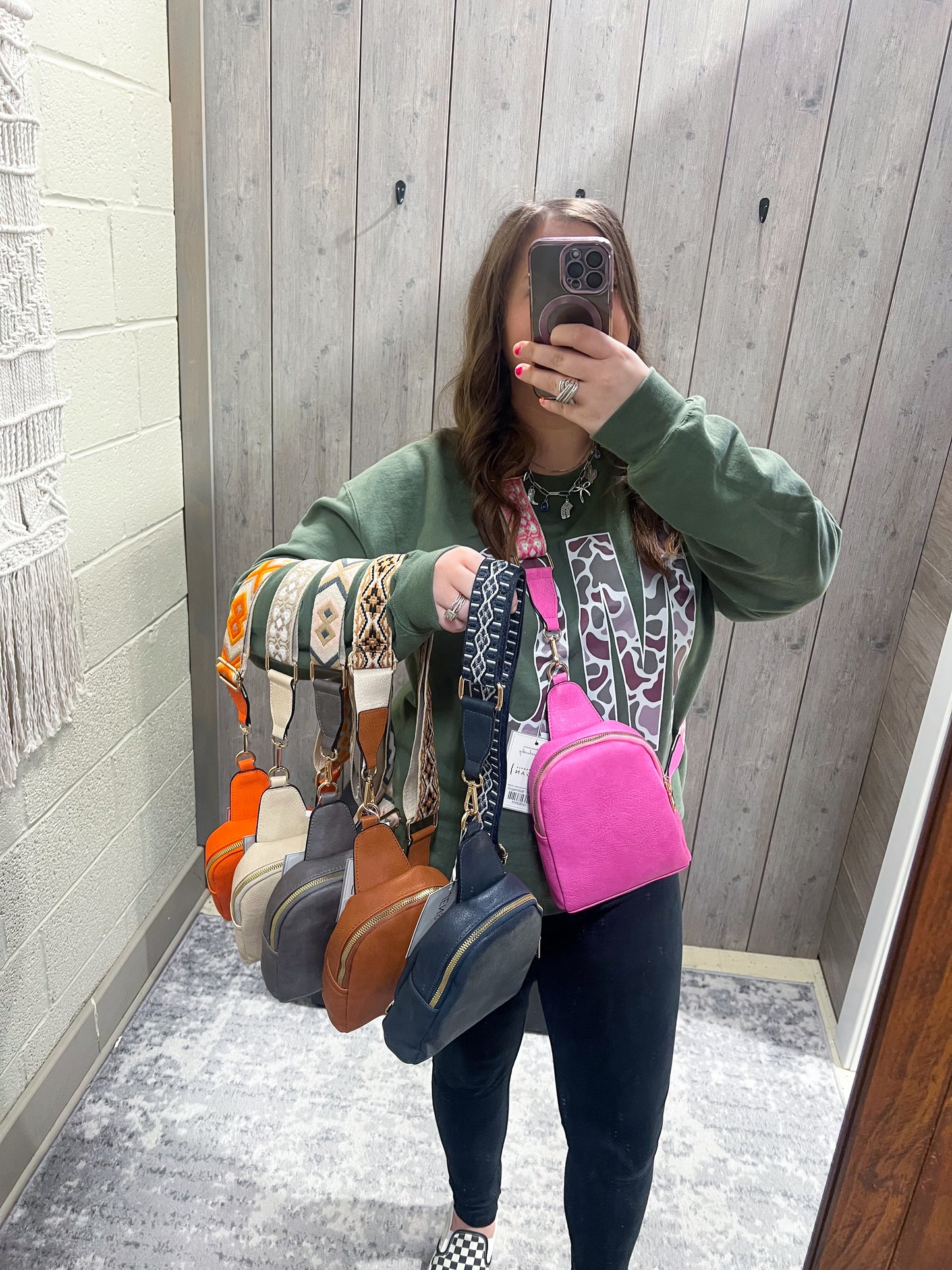 Ellen Sling Bag w/ Removable Guitar Strap