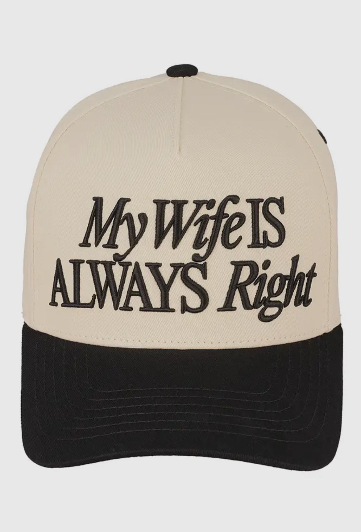 My Wife Is Always Right Trucker Hat