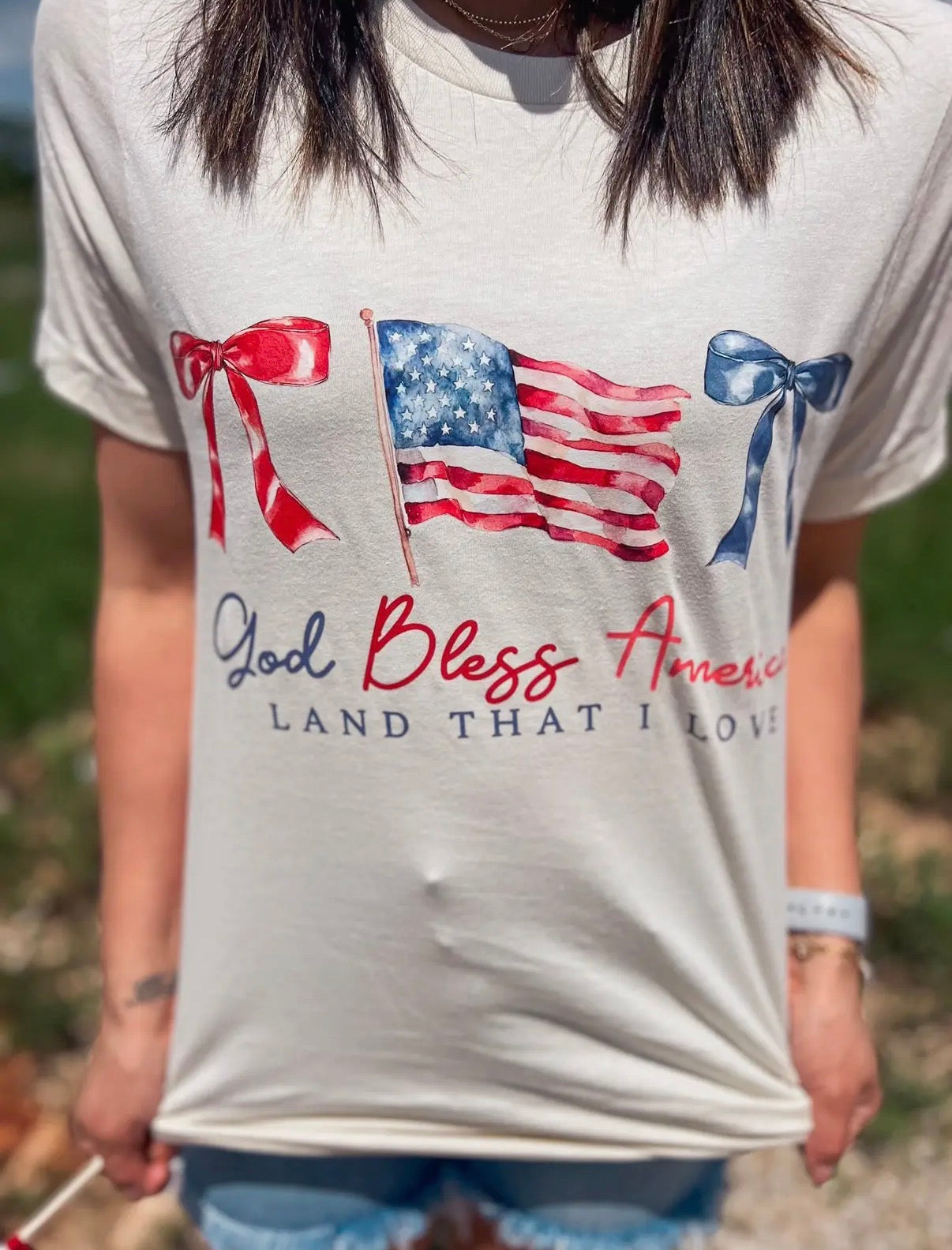 3XL God Bless America Tee
