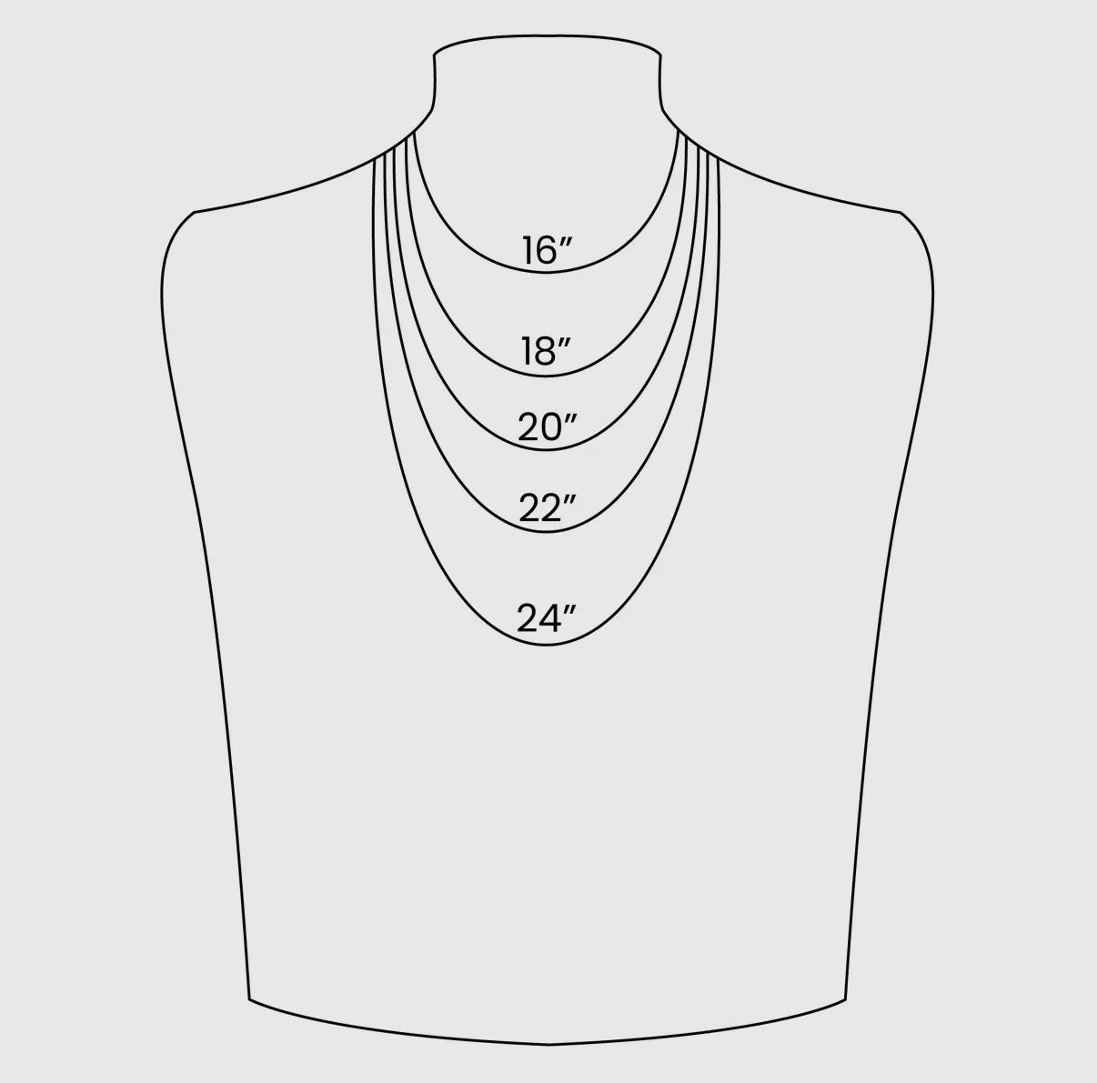 4mm Rope Chain Necklace