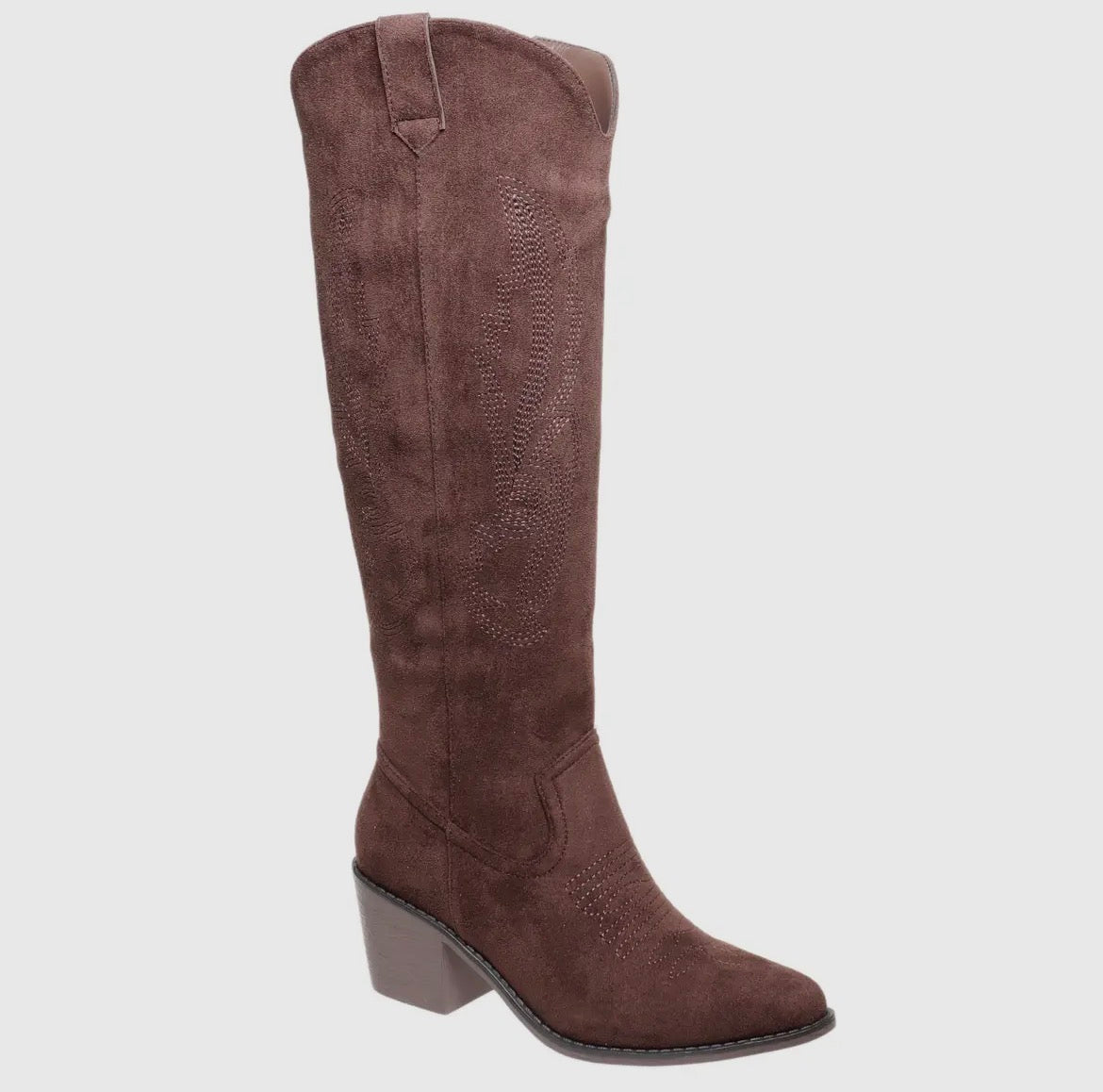 Shania Chocolate Tall Boots