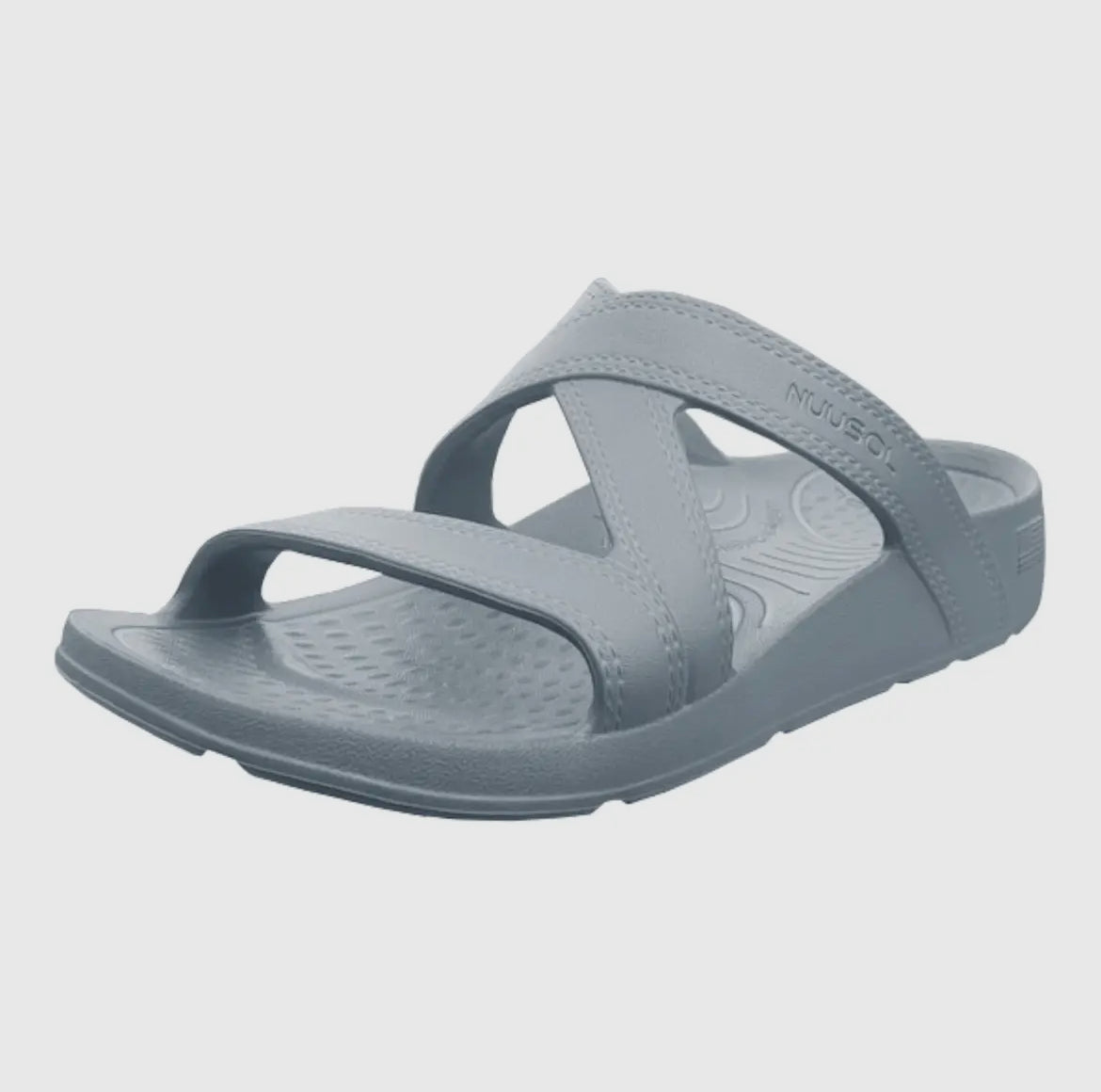 NuuSol Women’s Hailey Slate Gray Slides