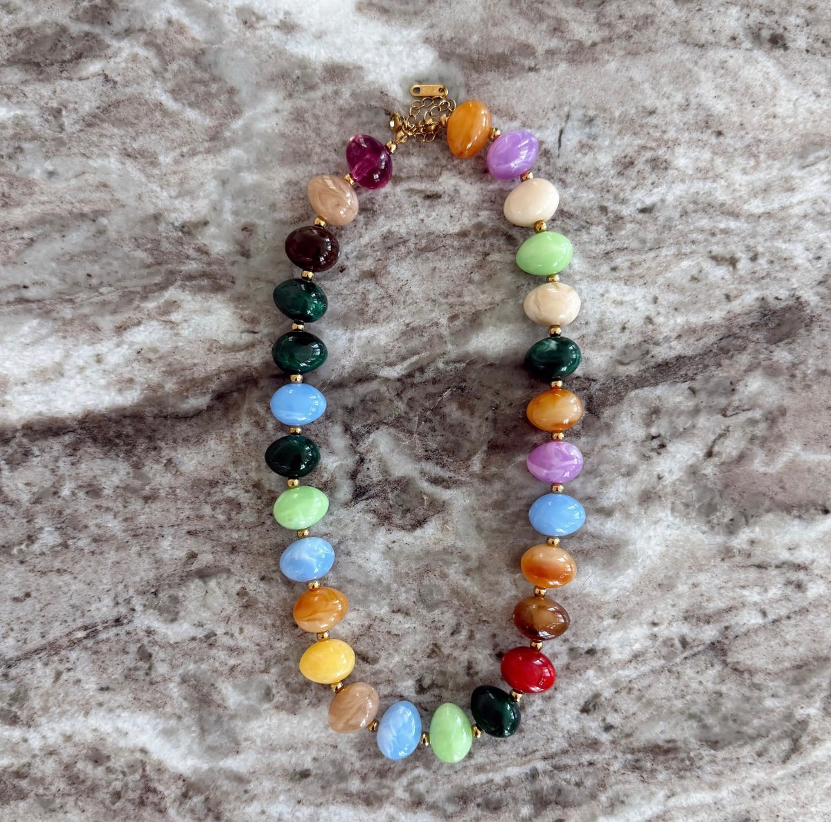 Chansuttpearls Jena Multi-Color Beaded Necklace