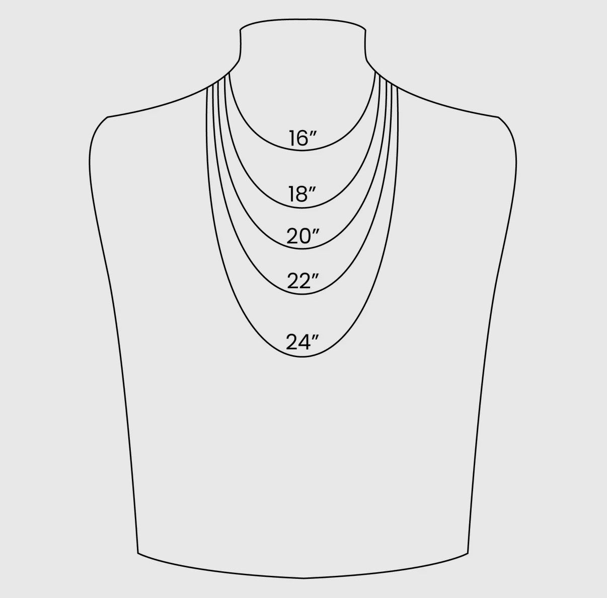 3mm Herringbone Chain Necklace