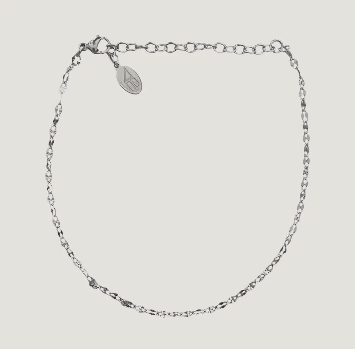 Silver Eve Waterproof Anklet