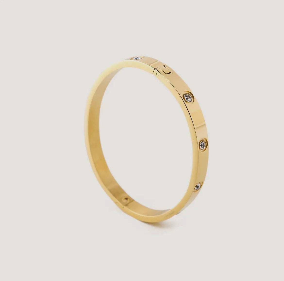 Gold Corinne Bangle