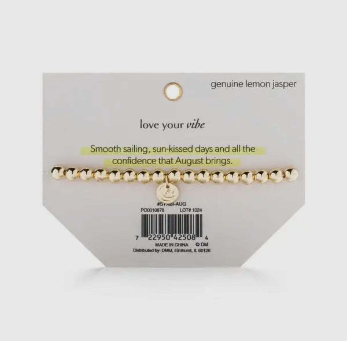 Soul Stacks Gold Birthstone Stretch Bracelets