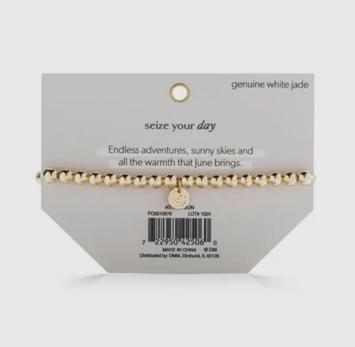 Soul Stacks Gold Birthstone Stretch Bracelets