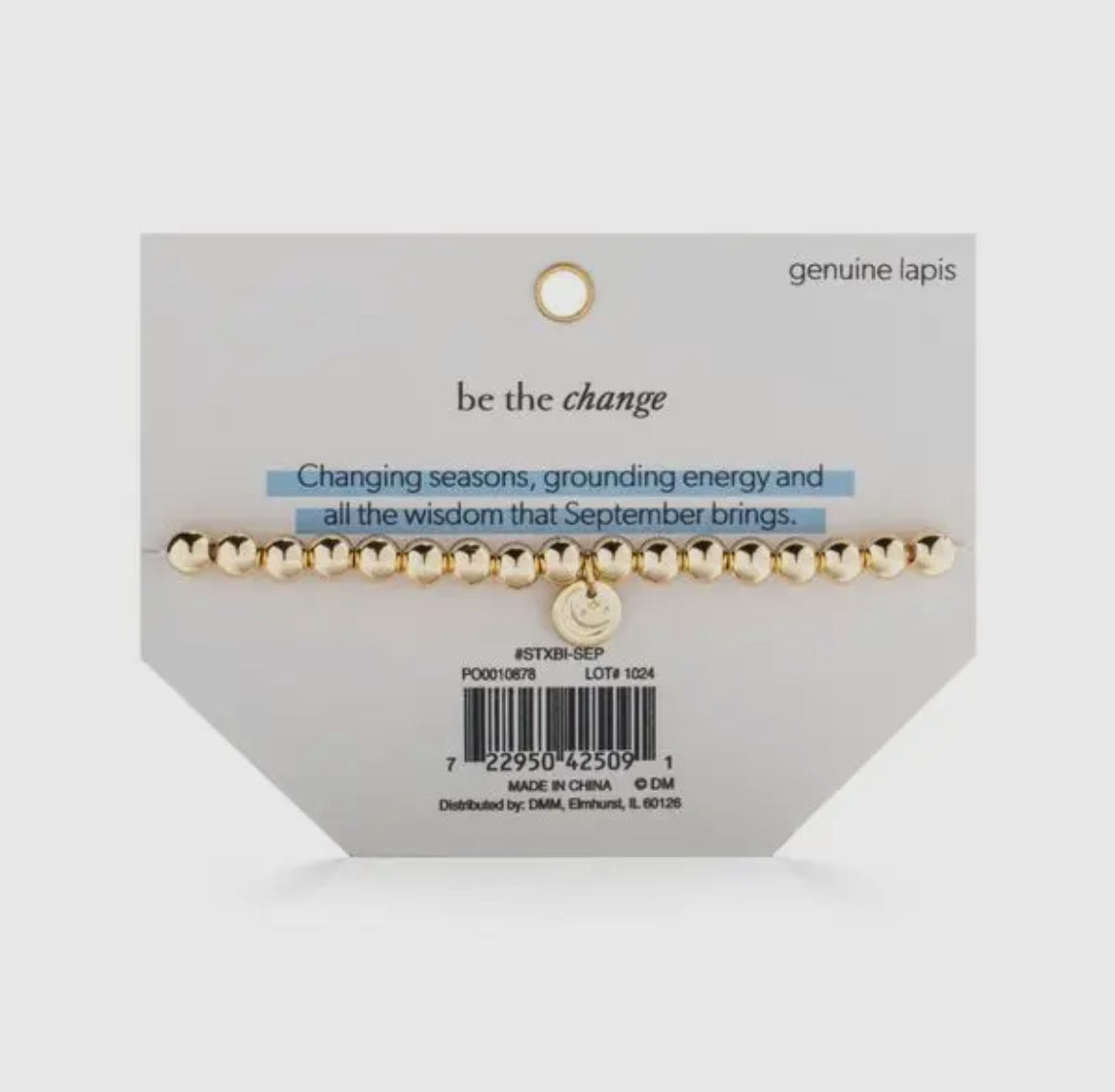 Soul Stacks Gold Birthstone Stretch Bracelets