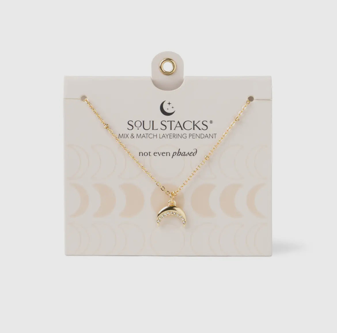Soul Stacks Gold Iconic Layering Pendant Necklaces