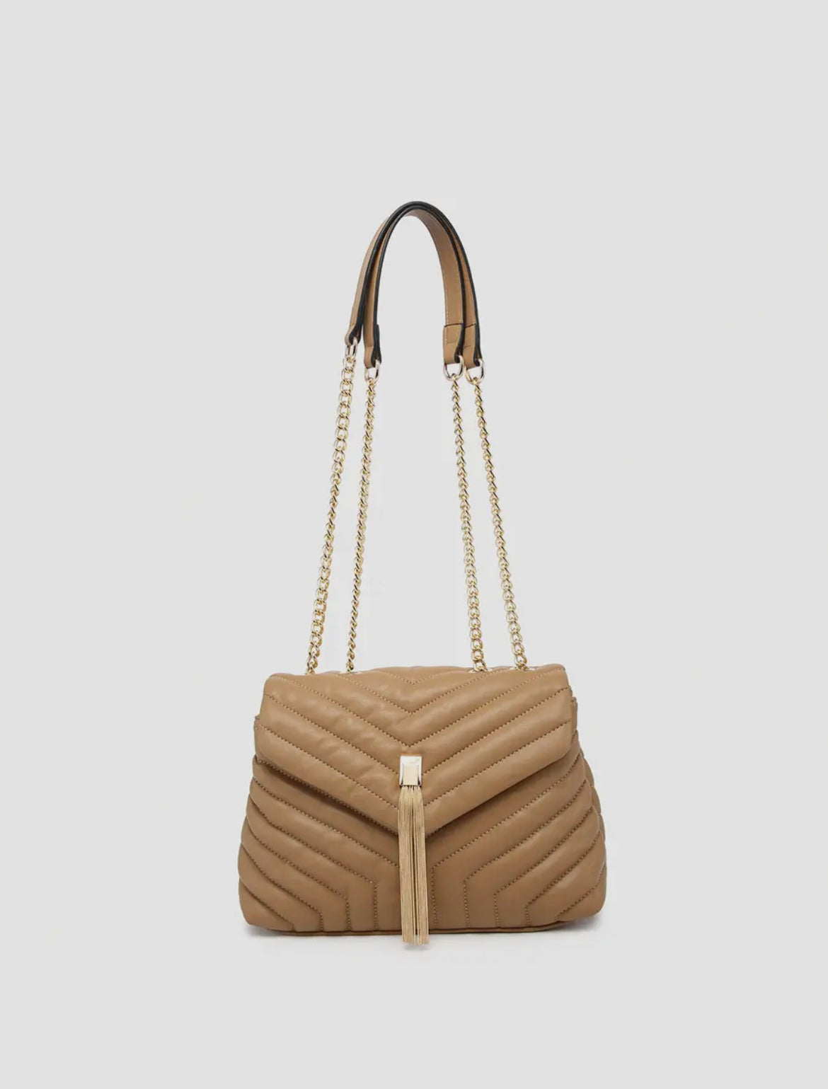 Thea Chevron Envelope Handbag
