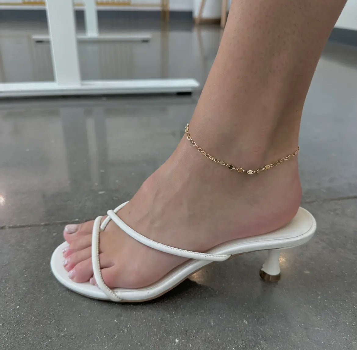 Gold Gwen Waterproof Anklet