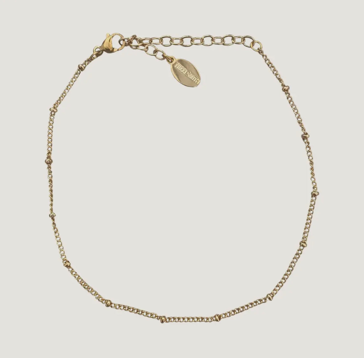 Gold Jess Waterproof Anklet