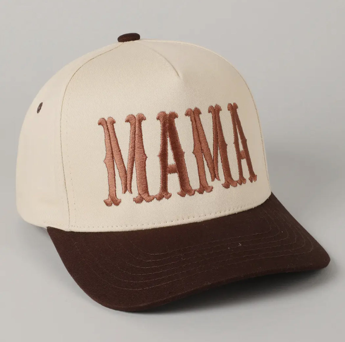 Brown Mama Embroidered Trucker Hat