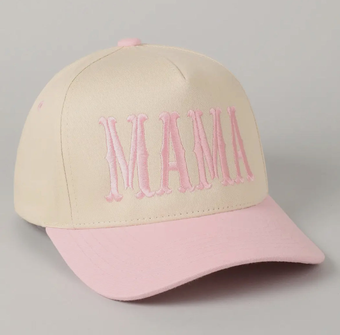 Pink Mama Embroidered Trucker Hat