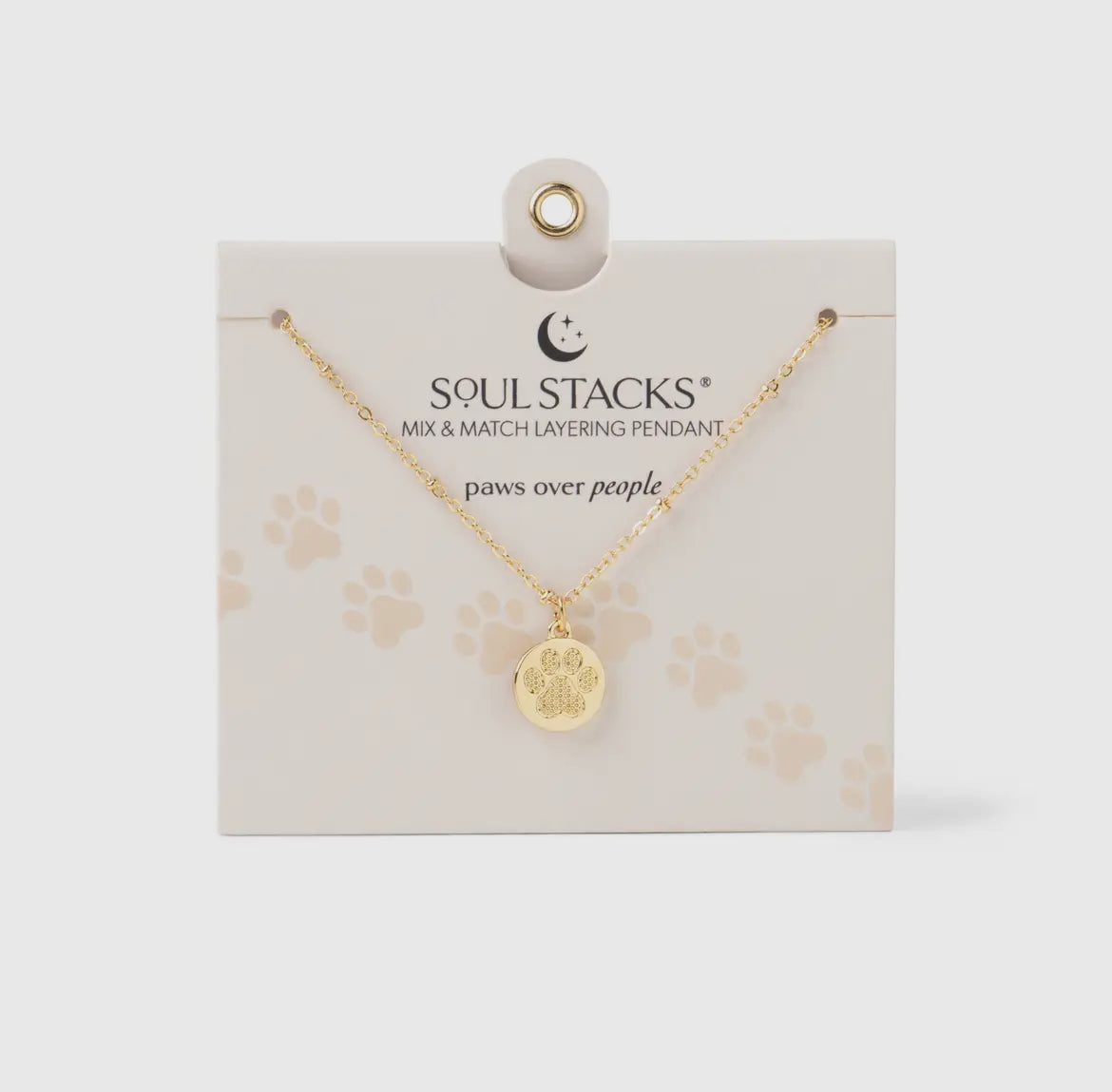 Soul Stacks Gold Iconic Layering Pendant Necklaces