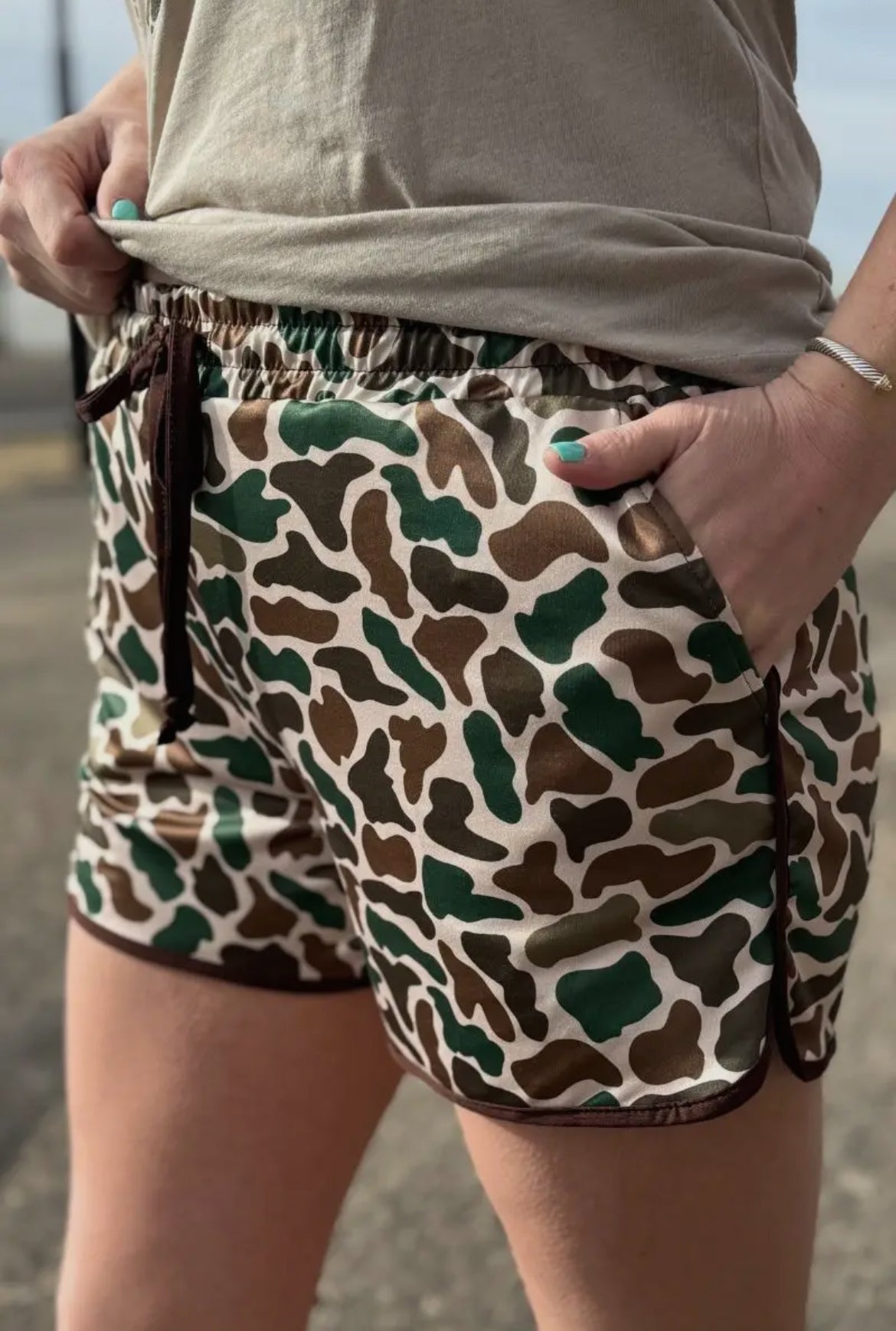 Duck Camo Lounge Shorts