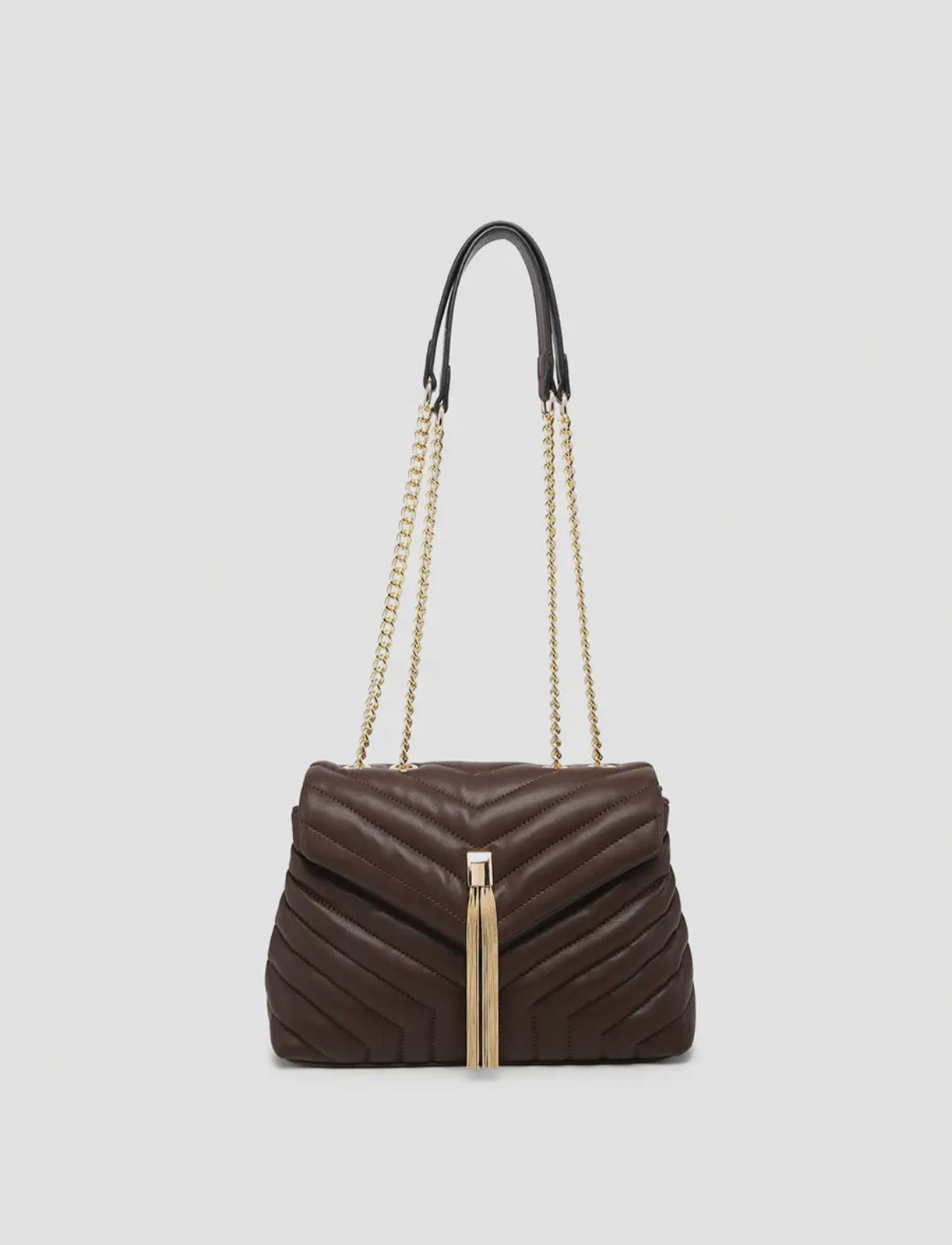 Thea Chevron Envelope Handbag