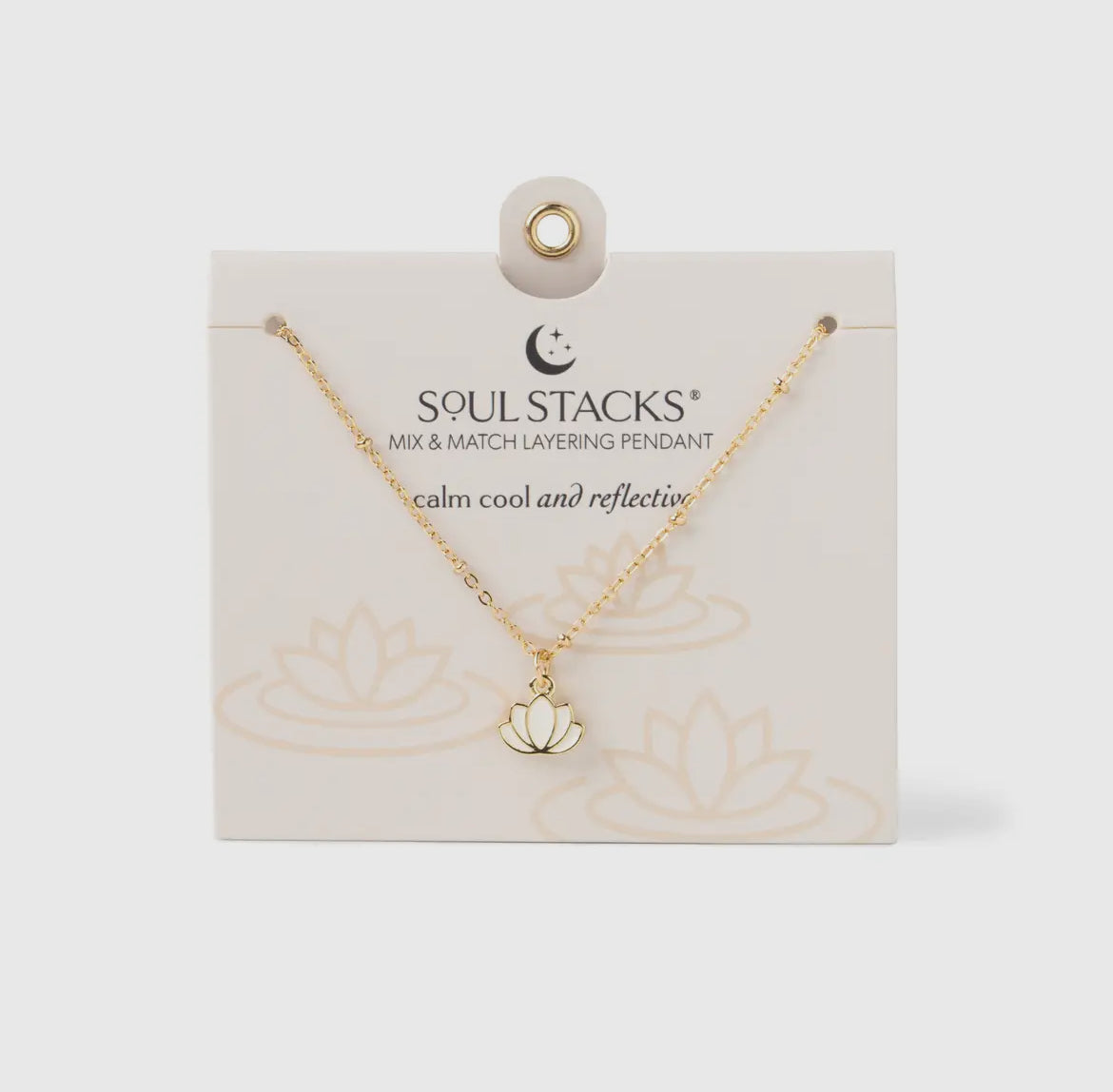 Soul Stacks Gold Iconic Layering Pendant Necklaces