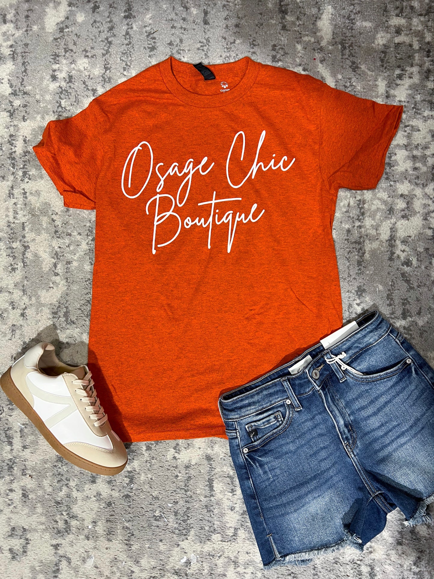 Antique Orange Osage Chic Boutique Signature Tee