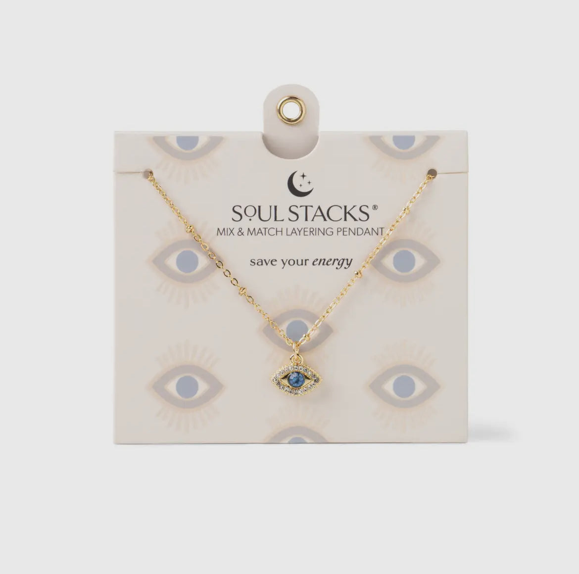 Soul Stacks Gold Iconic Layering Pendant Necklaces