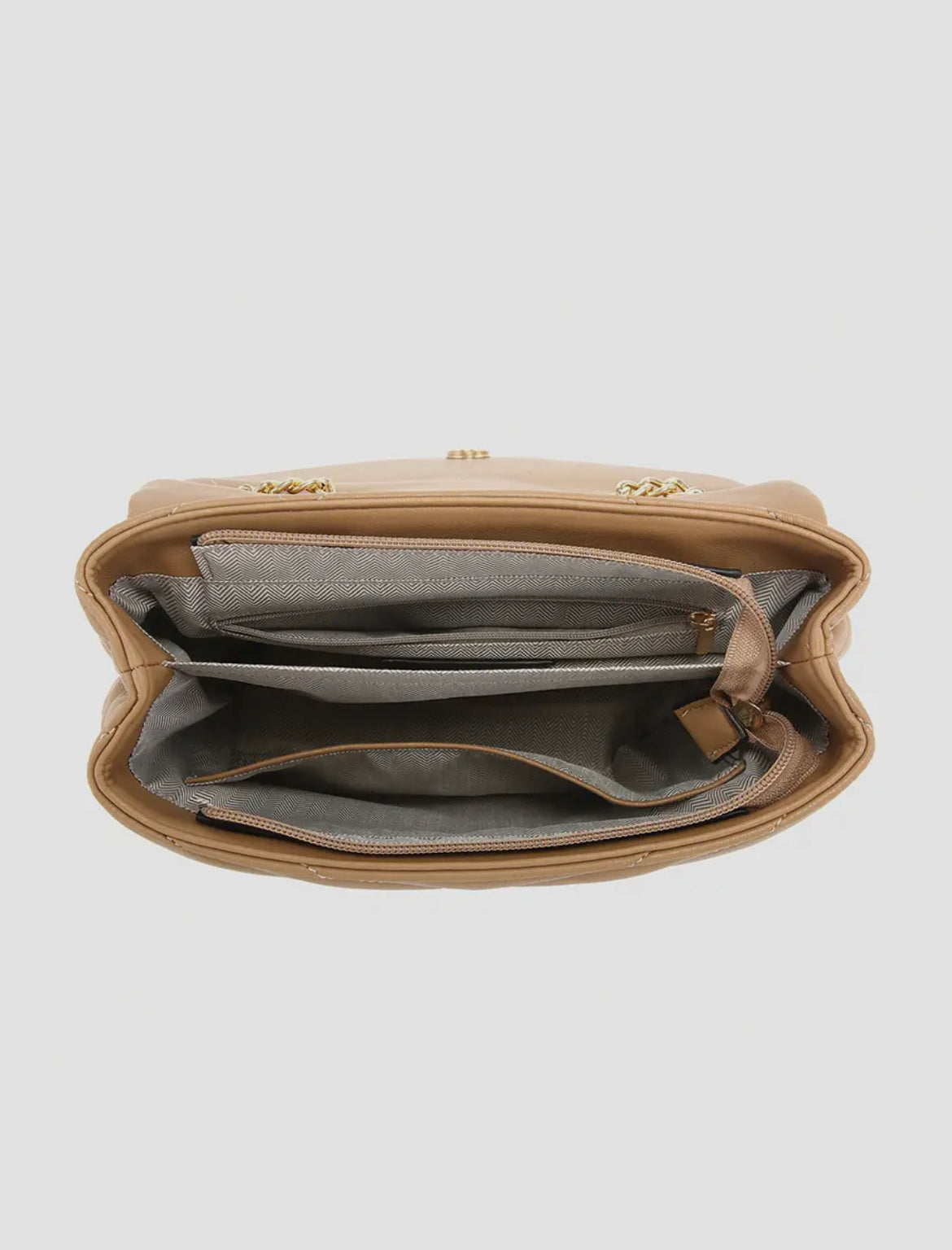 Thea Chevron Envelope Handbag