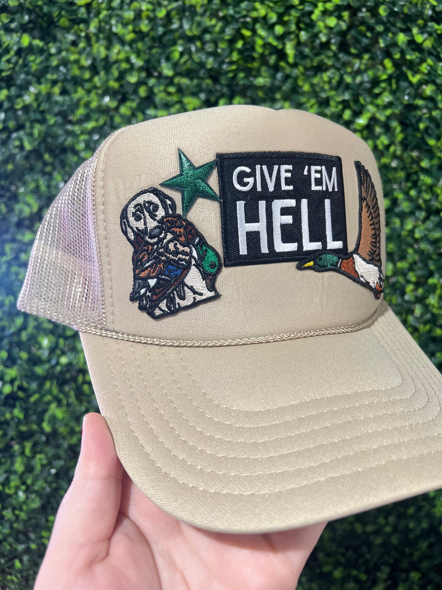 Give ‘em Hell Mallard Trucker Hat