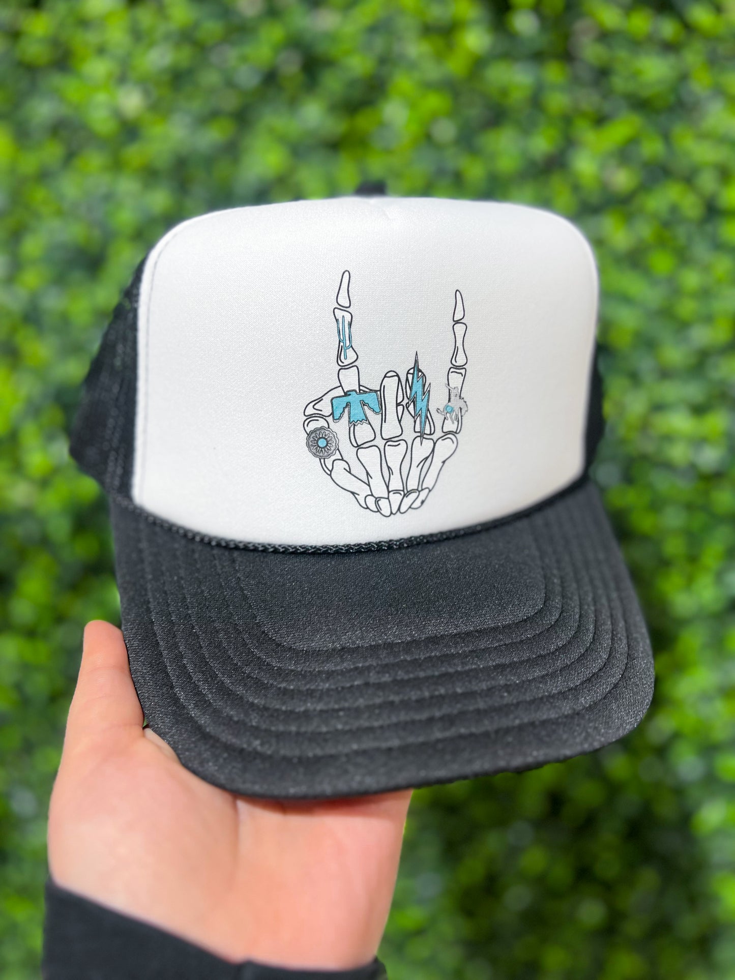 Cowgirl Bones Trucker Hat