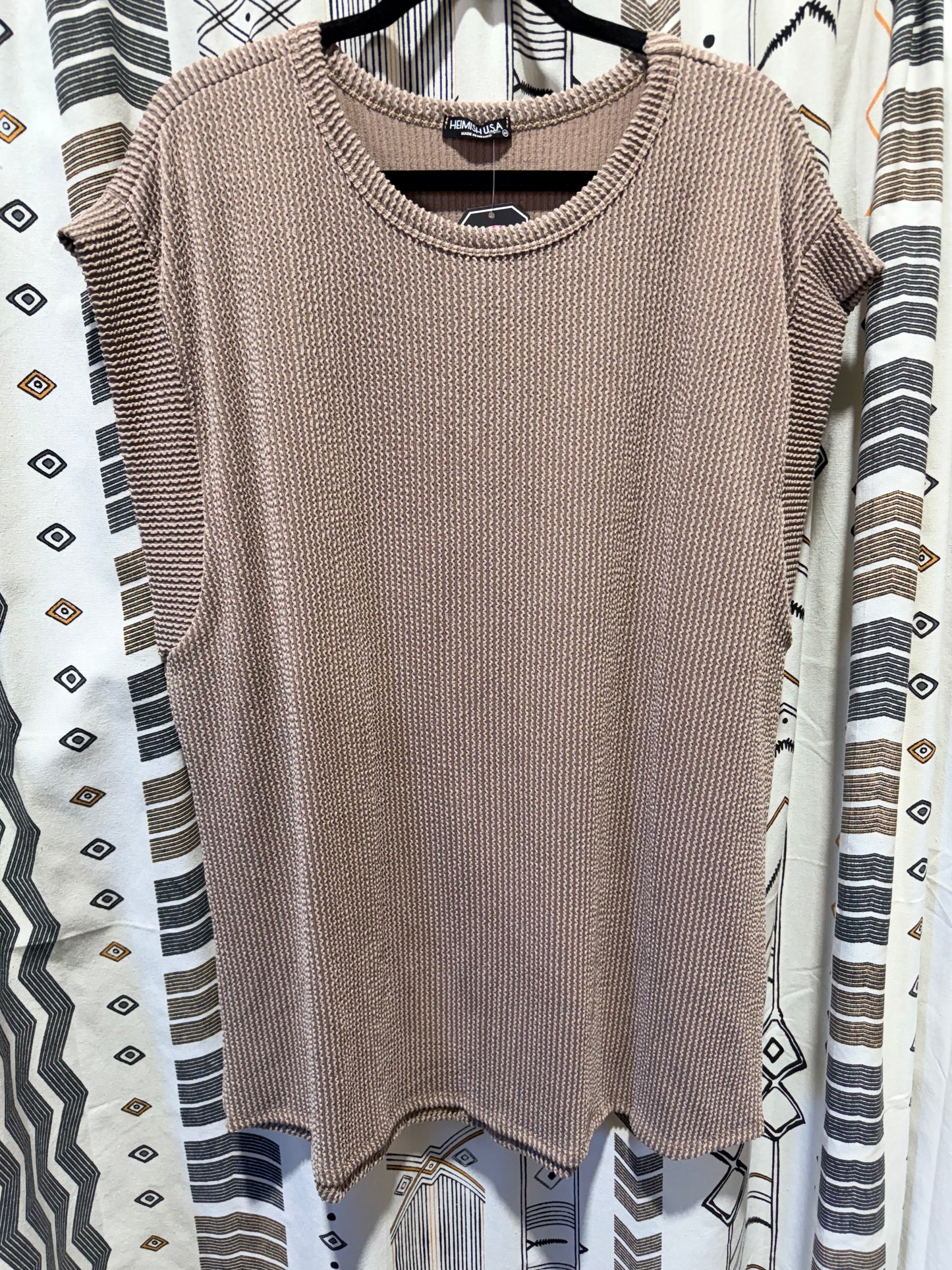 3XL Coco Ribbed Dolman Top