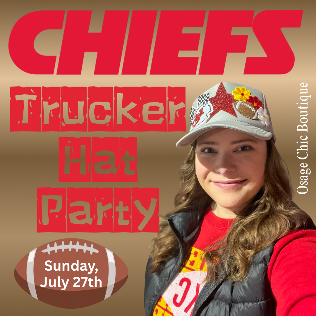 Chiefs Trucker Hat Party Appointment