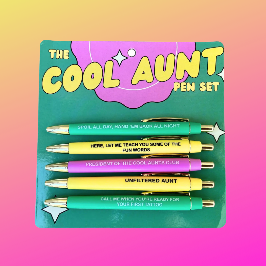Cool Aunt Pen Set