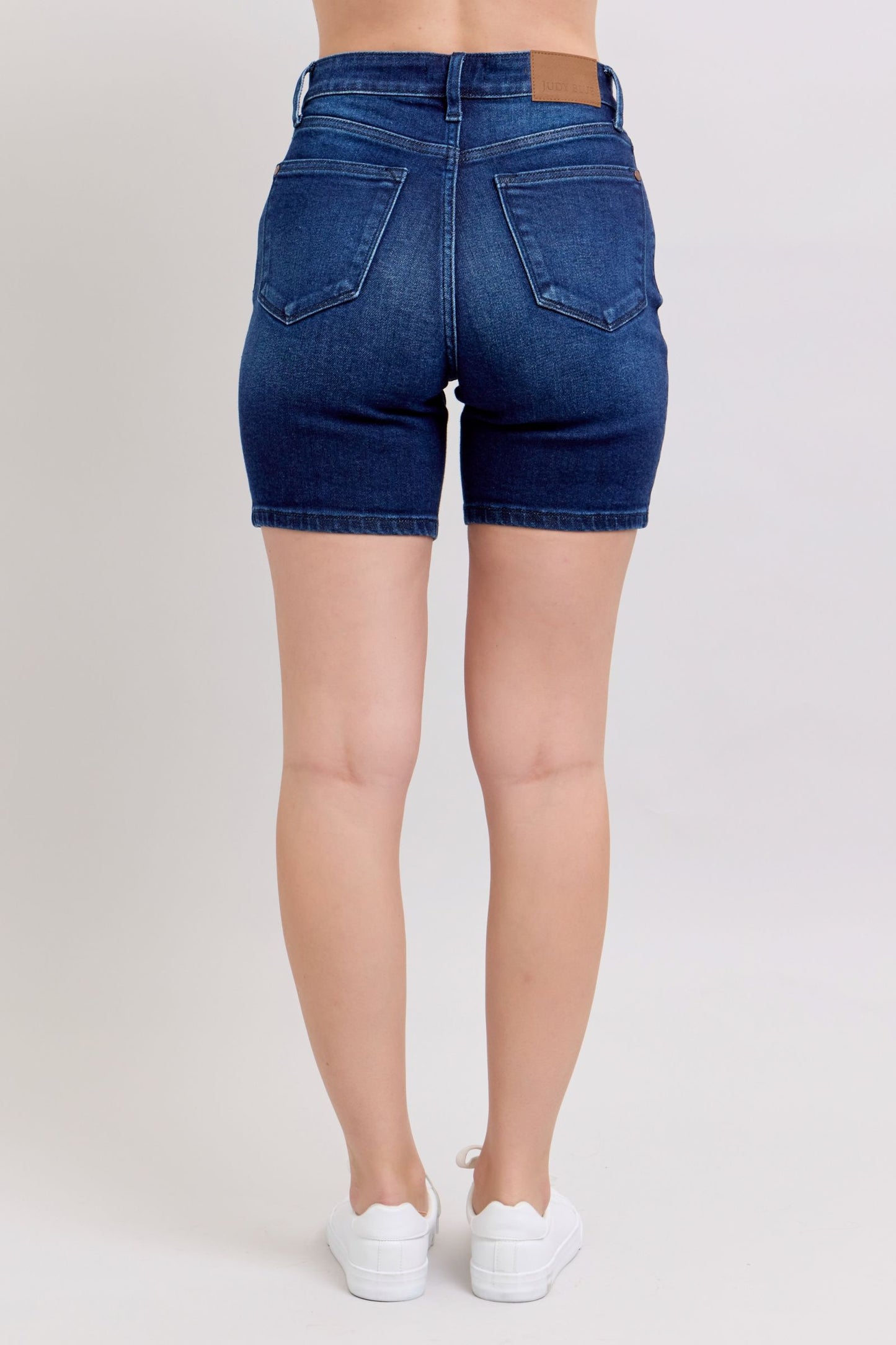 Judy Blue Melissa High Rise V-Front Bermuda Shorts (JB 15293)