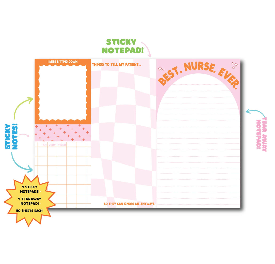 Nurses Notepad Set