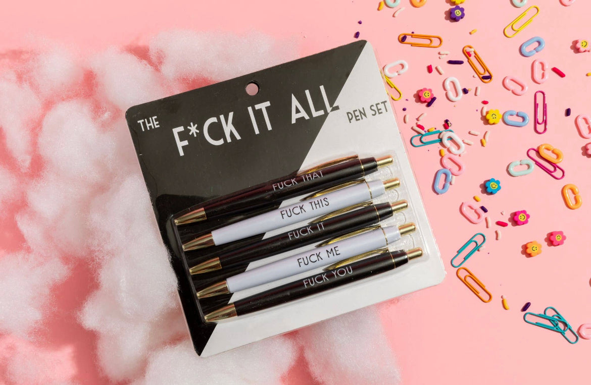 F*ck It All Pen Set – CoutureCollective