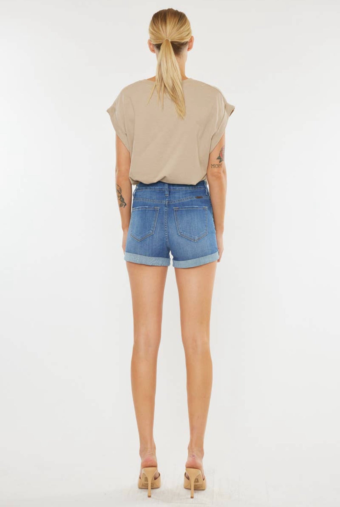 3XL Kan Can Heather Cuffed Shorts