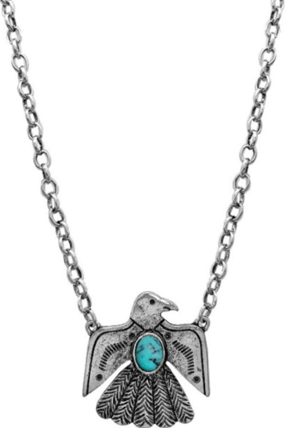 Thunderbird Pendant Necklace