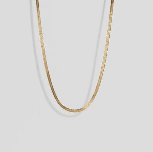 3mm Herringbone Chain Necklace