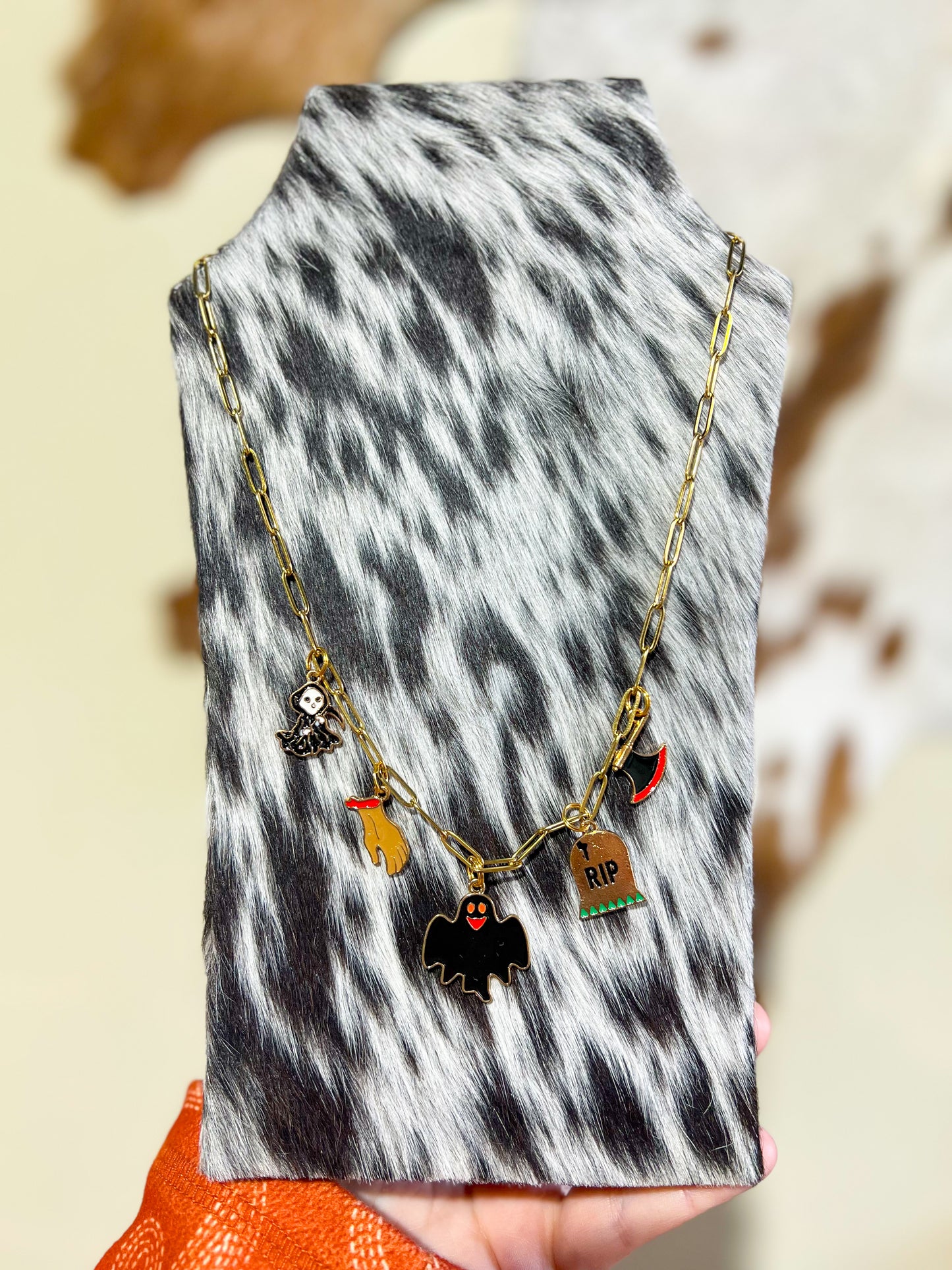 Halloween Charm Necklaces