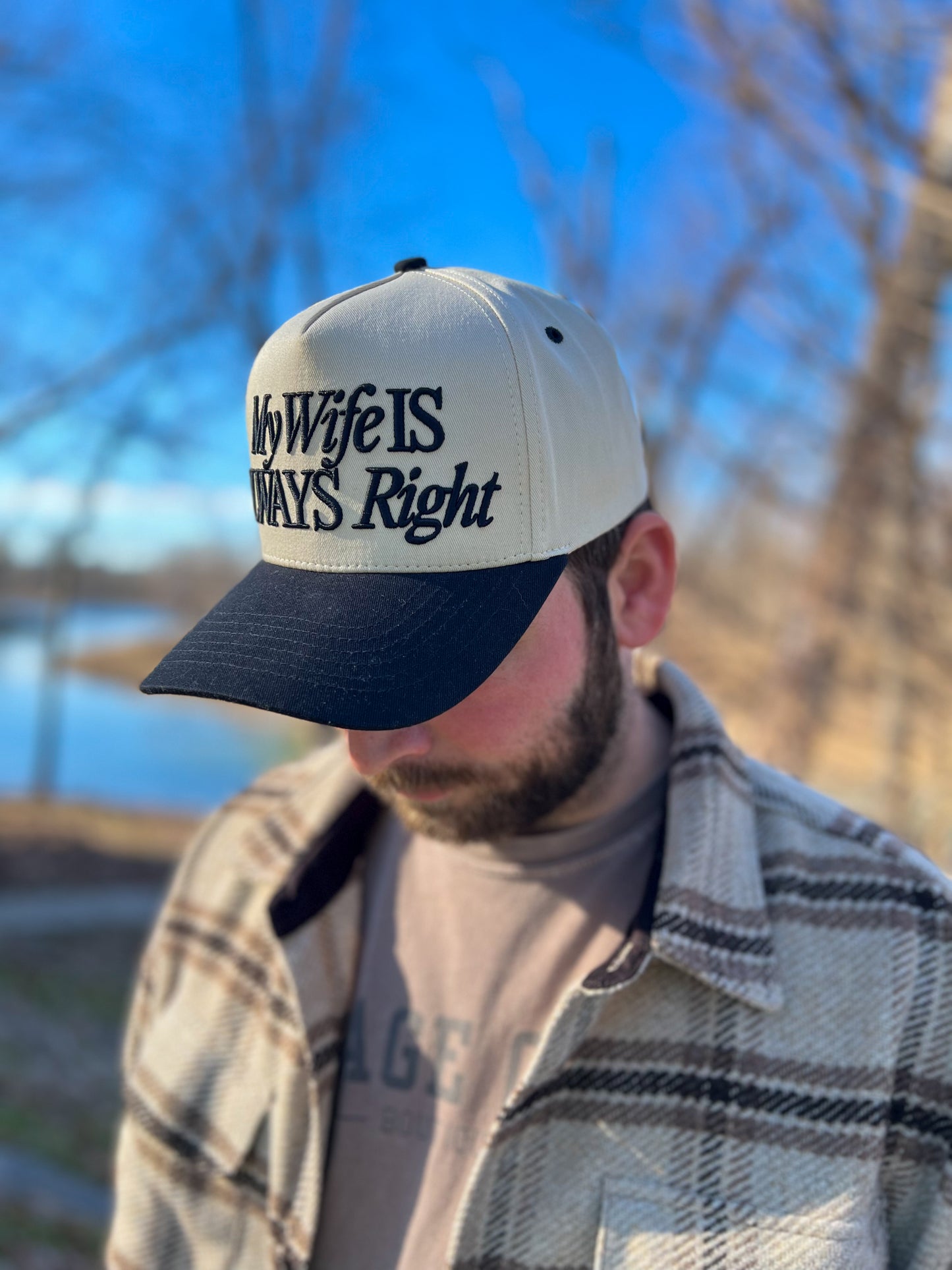 My Wife Is Always Right Trucker Hat