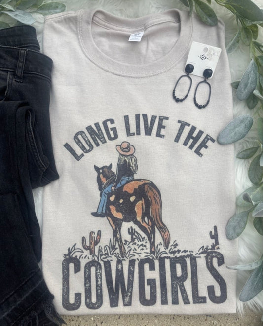 Long Live the Cowgirls Tee