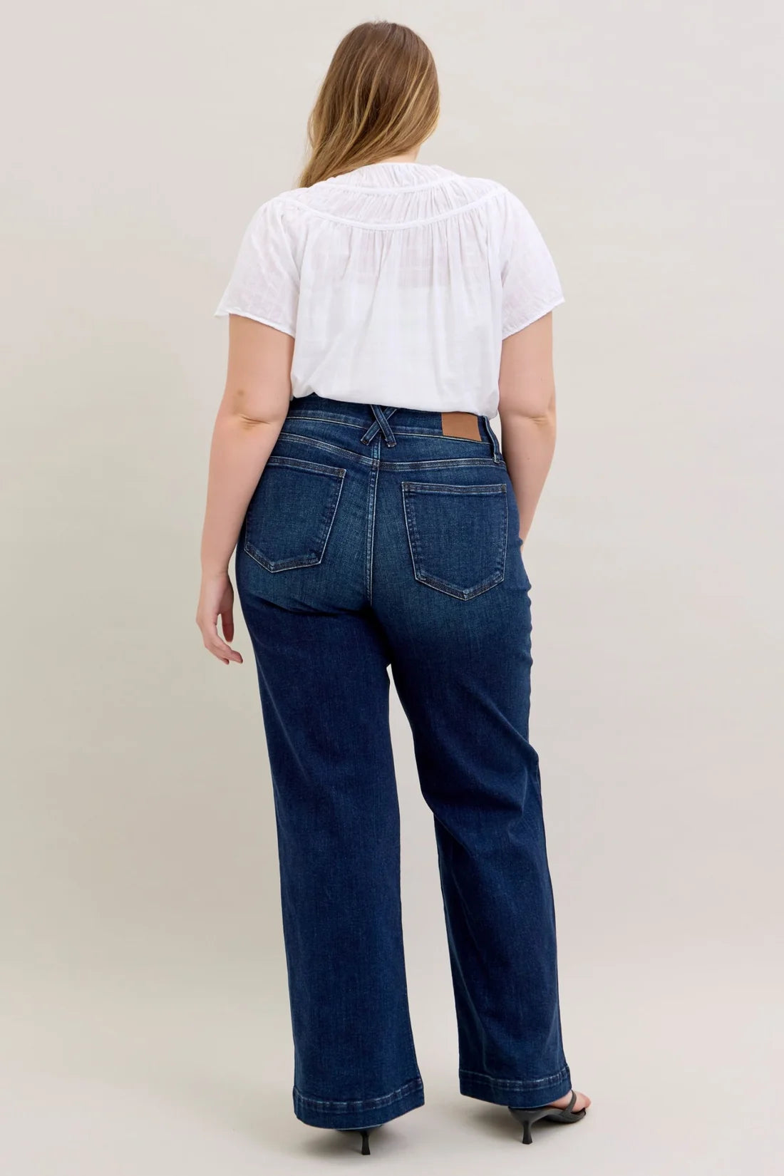 Judy Blue Jane Multi-Inseam High Rise Trouser Jeans