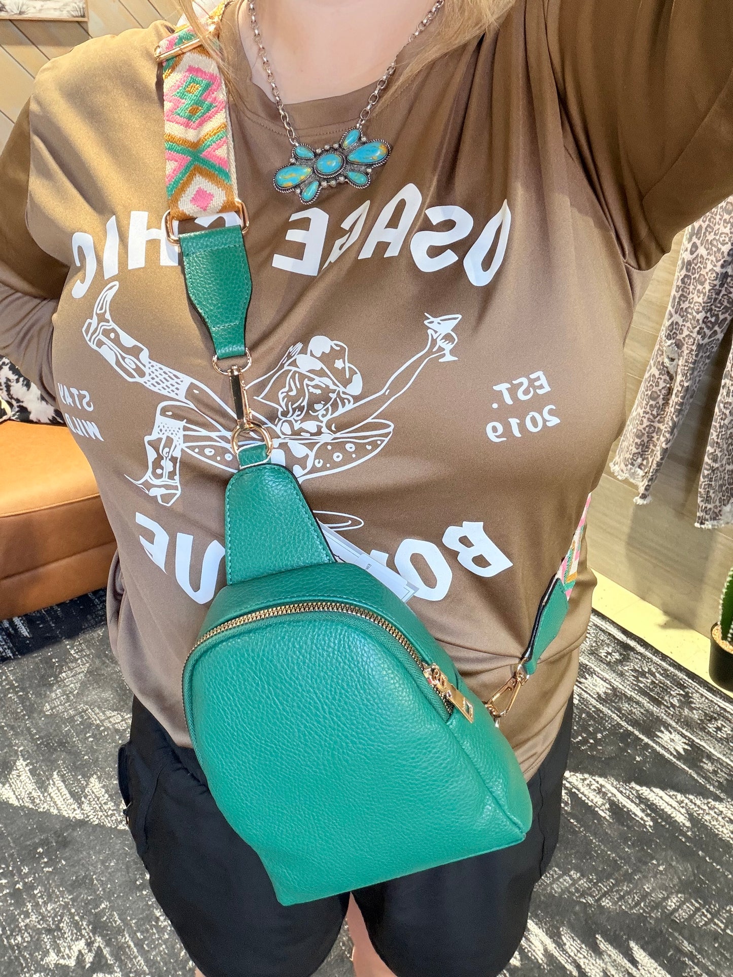 Ellen Sling Bag w/ Removable Guitar Strap