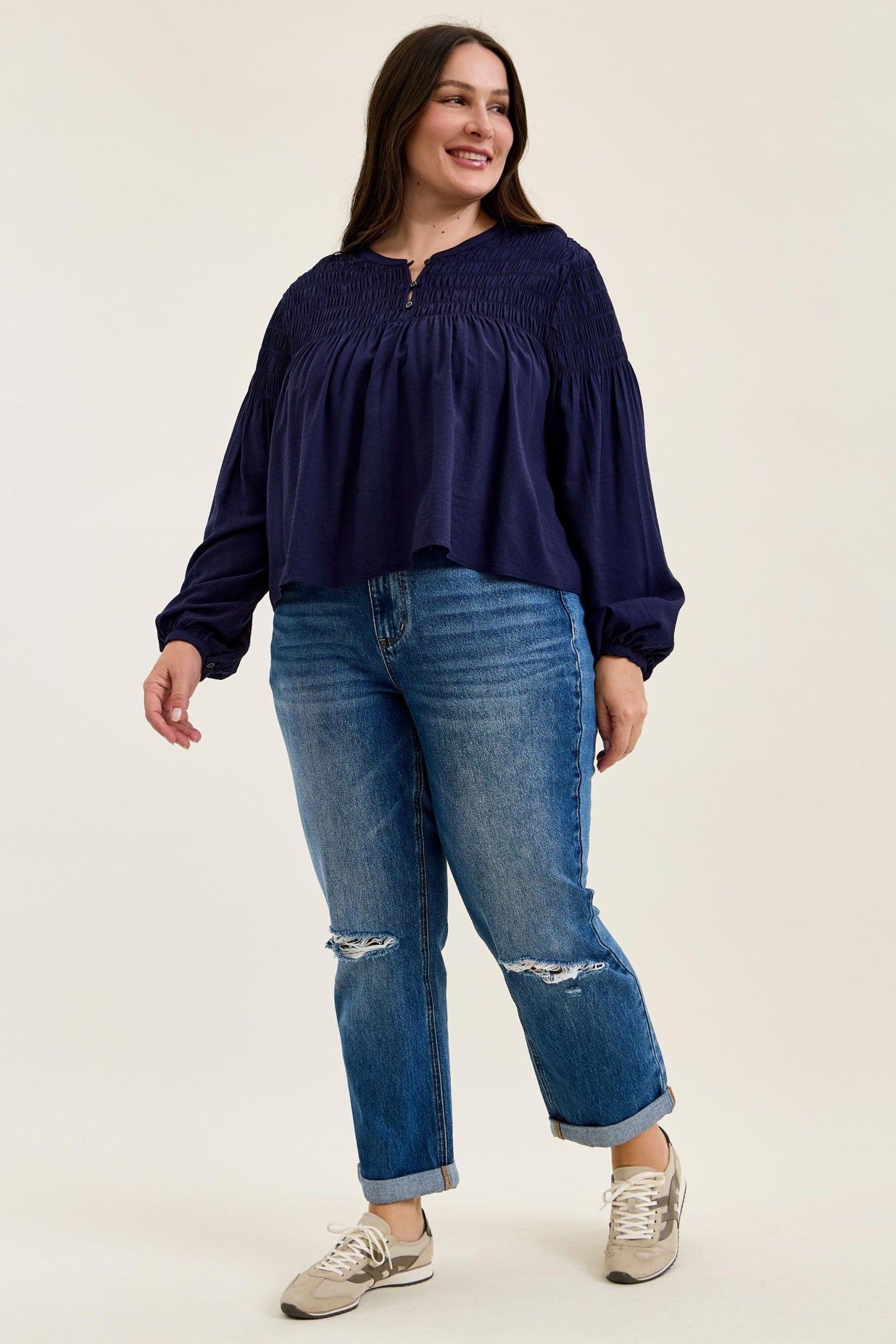 Judy Blue Billie High Rise Boyfriend Fit Jeans (JB 881189)